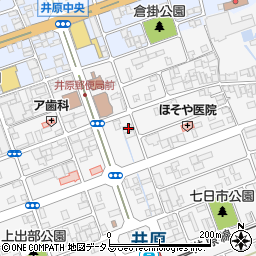 岡山県井原市七日市町107周辺の地図