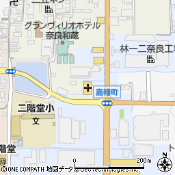 ジャパン天理店周辺の地図