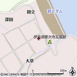 愛知県田原市伊良湖町新瓦場周辺の地図