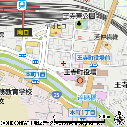 ピザーラ　王寺店周辺の地図