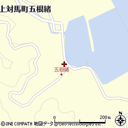 長崎県対馬市上対馬町五根緒314周辺の地図
