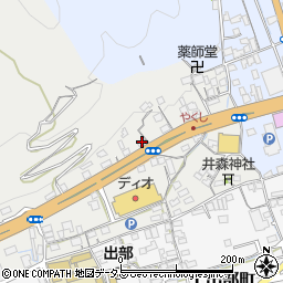 岡山県井原市笹賀町151周辺の地図