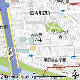 イムラ封筒平野倉庫周辺の地図