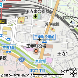 スギ薬局　奈良王寺店周辺の地図