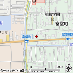 奈良県天理市富堂町218周辺の地図