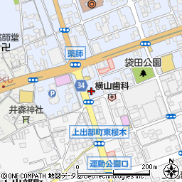 株式会社虎屋本舗　井原店周辺の地図