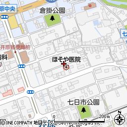 岡山県井原市七日市町83周辺の地図