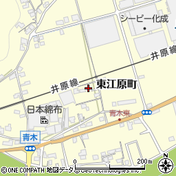 岡山県井原市東江原町1053-1周辺の地図