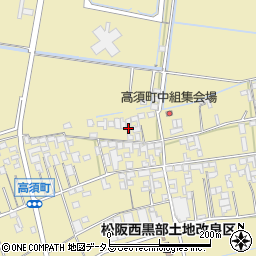三重県松阪市高須町周辺の地図