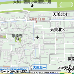 平野菁嵐堂周辺の地図