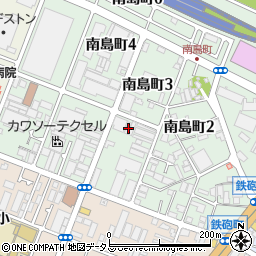 大阪府堺市堺区南島町3丁131周辺の地図