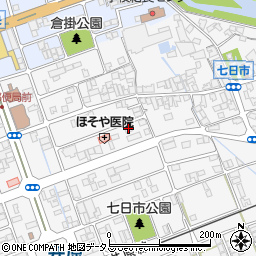 岡山県井原市七日市町97周辺の地図