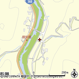三重県名張市長瀬468周辺の地図