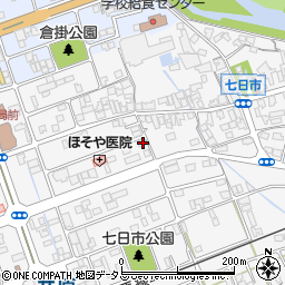 岡山県井原市七日市町99周辺の地図