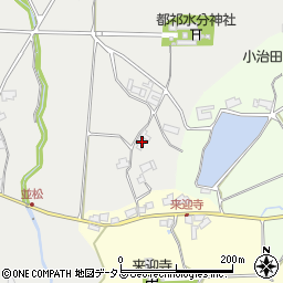 奈良県奈良市都祁友田町45周辺の地図