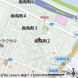 大阪府堺市堺区南島町2丁101周辺の地図