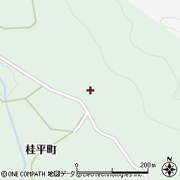 島根県益田市桂平町190周辺の地図