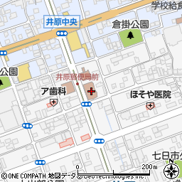 岡山県井原市七日市町12周辺の地図