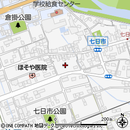 岡山県井原市七日市町846周辺の地図