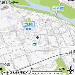 岡山県井原市七日市町788周辺の地図