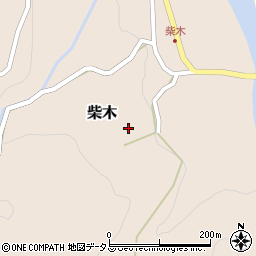 広島県山県郡安芸太田町柴木1196周辺の地図