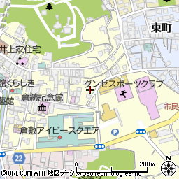 岡山県倉敷市本町9周辺の地図