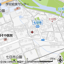 岡山県井原市七日市町792周辺の地図