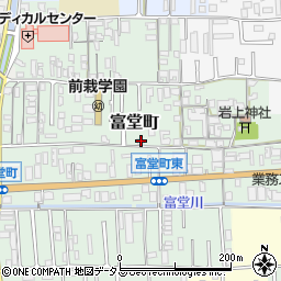 奈良県天理市富堂町245-2周辺の地図