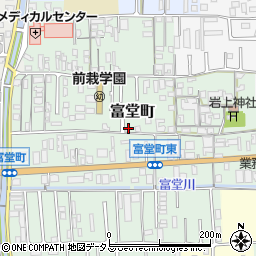 奈良県天理市富堂町245-1周辺の地図