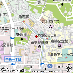 大山日ノ丸証券株式会社　倉敷支店周辺の地図