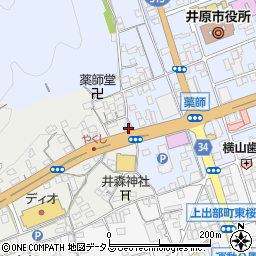 岡山県井原市笹賀町29周辺の地図