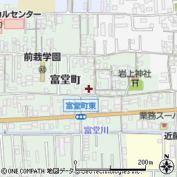 奈良県天理市富堂町254周辺の地図