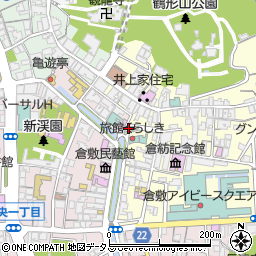 本町公衆トイレ周辺の地図