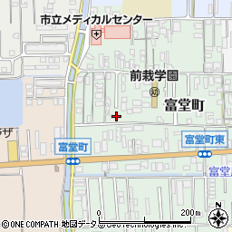 奈良県天理市富堂町227周辺の地図
