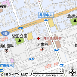 岡山県井原市上出部町442周辺の地図