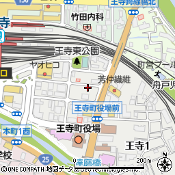 波平 王寺店周辺の地図