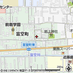 奈良県天理市富堂町284周辺の地図