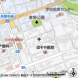 岡山県井原市七日市町46周辺の地図