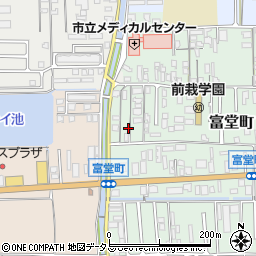 奈良県天理市富堂町225-3周辺の地図