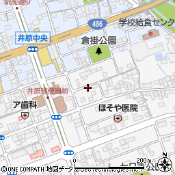 岡山県井原市七日市町36周辺の地図