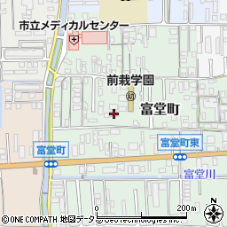 奈良県天理市富堂町229周辺の地図