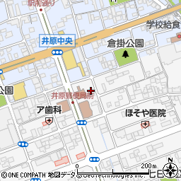 井原商工会議所周辺の地図