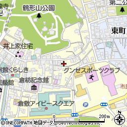岡山県倉敷市本町周辺の地図