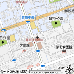 岡山県井原市七日市町10周辺の地図