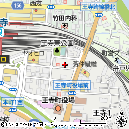 Dardos 王寺駅前店周辺の地図