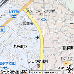 サンズガラリエ倉敷老松周辺の地図