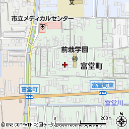 サンモール富堂３周辺の地図