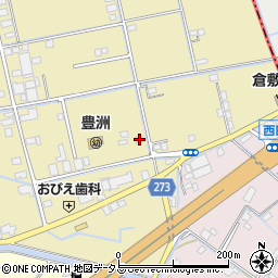 岡山県倉敷市中帯江148-2周辺の地図