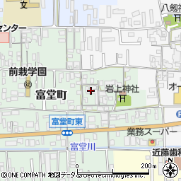 奈良県天理市富堂町283周辺の地図