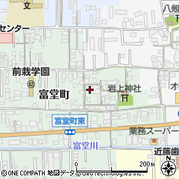 奈良県天理市富堂町283-1周辺の地図